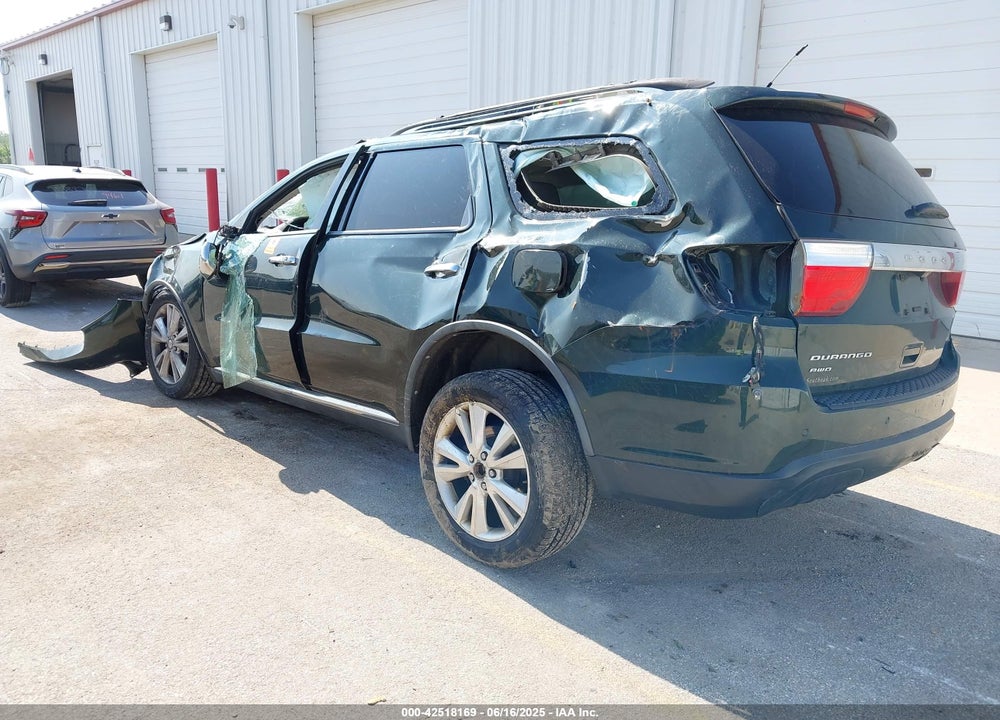 2011 DODGE DURANGO VIN: 1D4RE4GG3BC734056