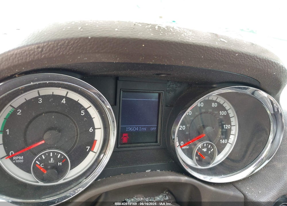 2011 DODGE DURANGO VIN: 1D4RE4GG3BC734056