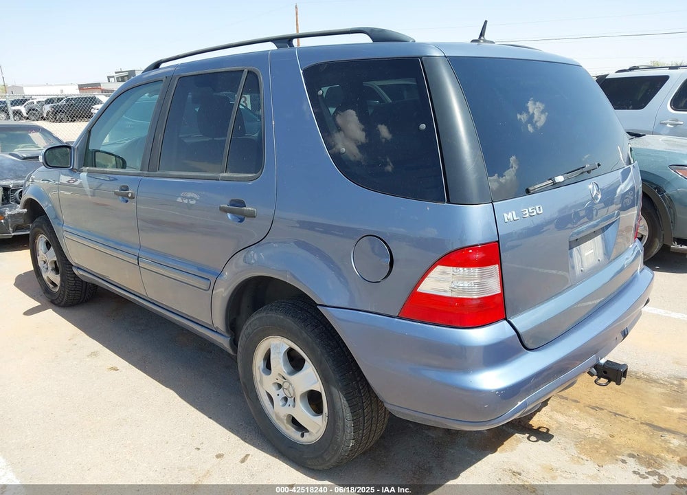 2004 MERCEDES-BENZ ML 350 4MATIC VIN: 4JGAB57E34A497134