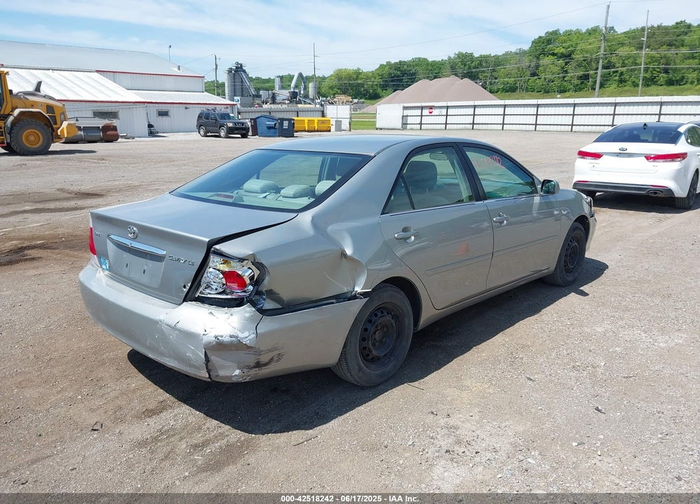 2005 TOYOTA CAMRY LE VIN: 4T1BE30K45U556255