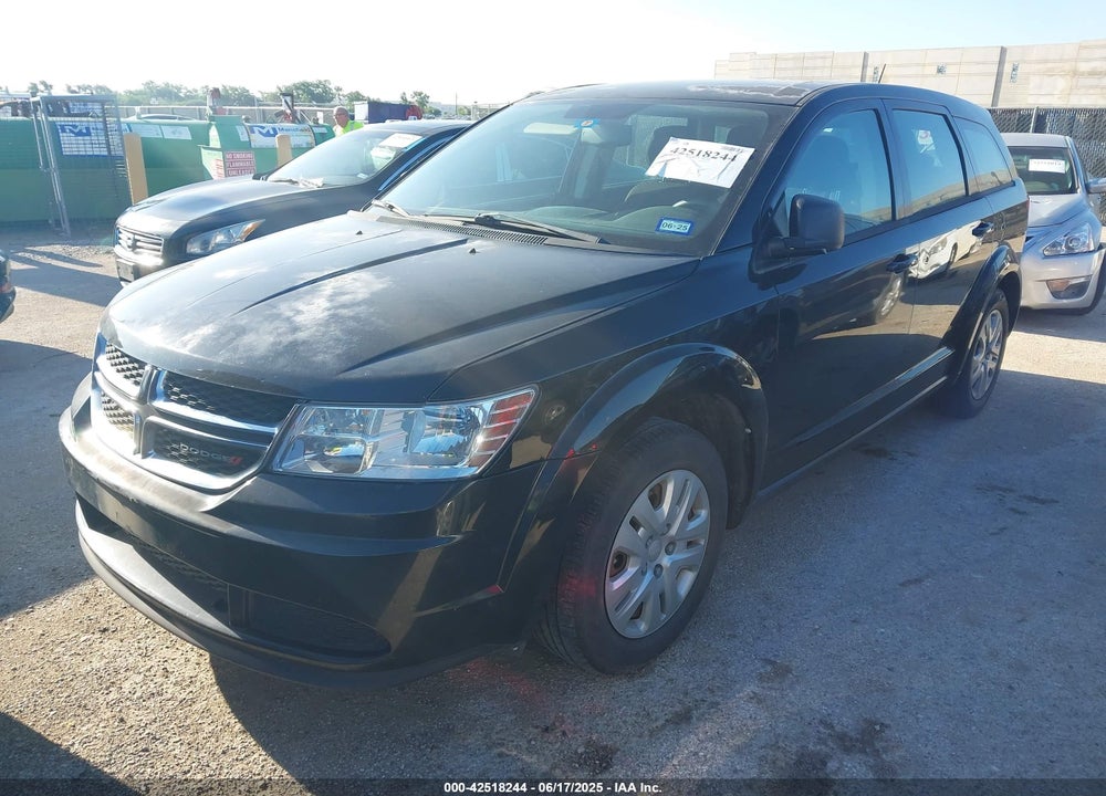 2014 DODGE JOURNEY AMERICAN VALUE PKG VIN: 3C4PDCAB8ET310539