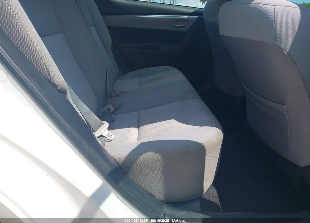 2014 TOYOTA COROLLA LE VIN: 2T1BURHE6EC018498