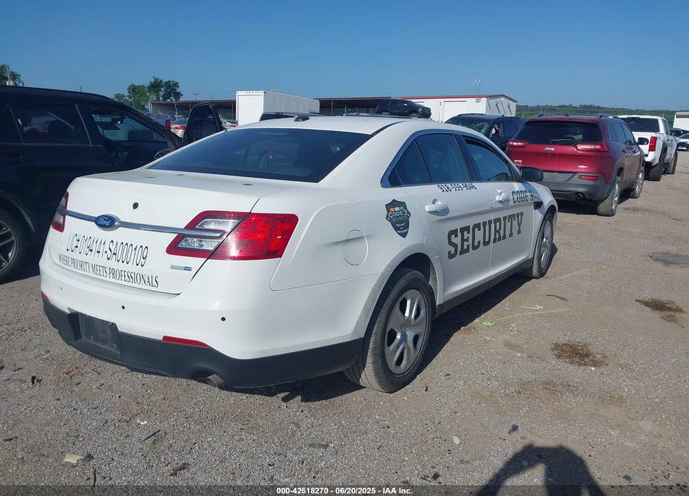 2014 FORD POLICE INTERCEPTOR VIN: 1FAHP2MK9EG148819