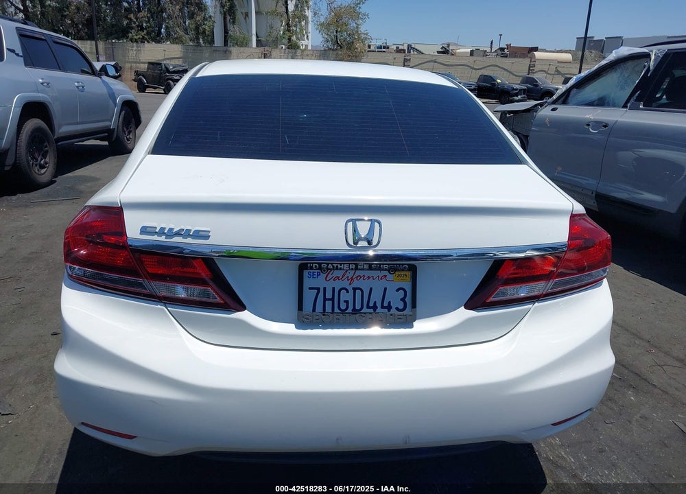 2014 HONDA CIVIC EX VIN: 19XFB2F8XEE271207
