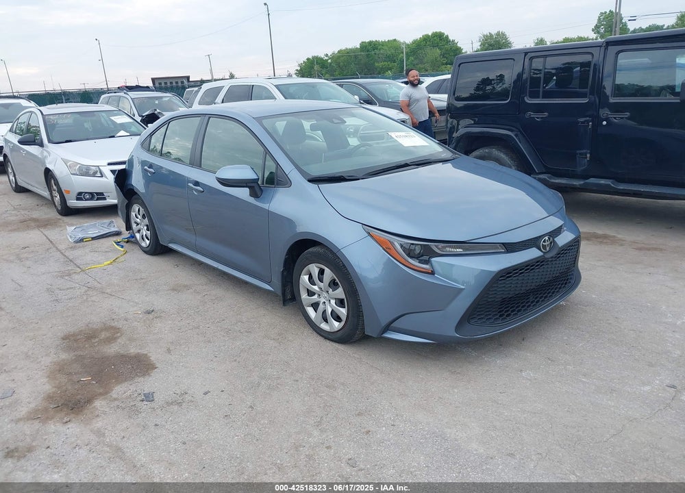 2021 TOYOTA COROLLA LE VIN: JTDEPMAE0MJ129262