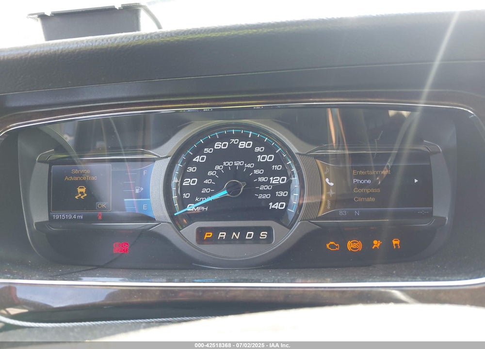 2013 FORD TAURUS LIMITED VIN: 1FAHP2F81DG124014