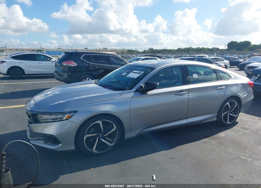 2022 HONDA ACCORD VIN: 1HGCV1F43NA007493