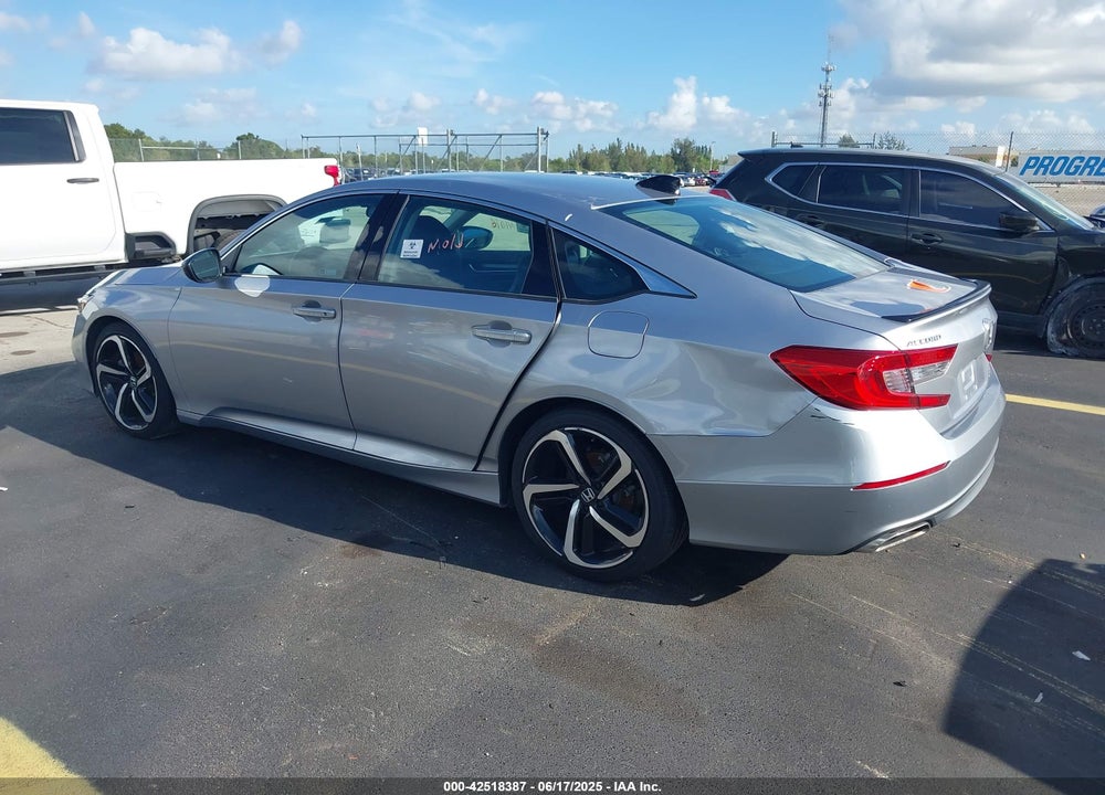 2022 HONDA ACCORD VIN: 1HGCV1F43NA007493