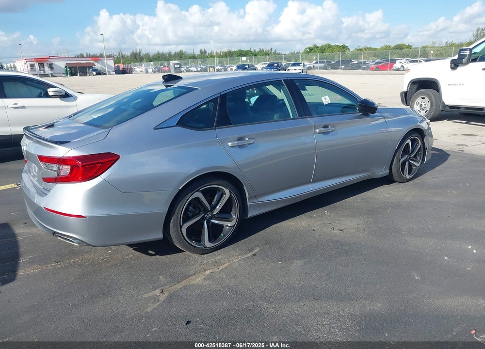 2022 HONDA ACCORD VIN: 1HGCV1F43NA007493