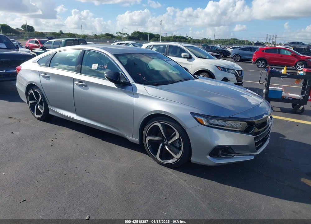 2022 HONDA ACCORD VIN: 1HGCV1F43NA007493