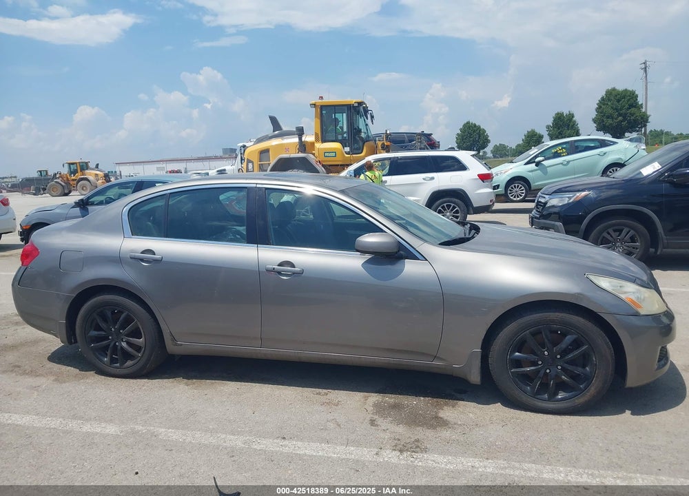 2008 INFINITI G35X VIN: JNKBV61F38M250125