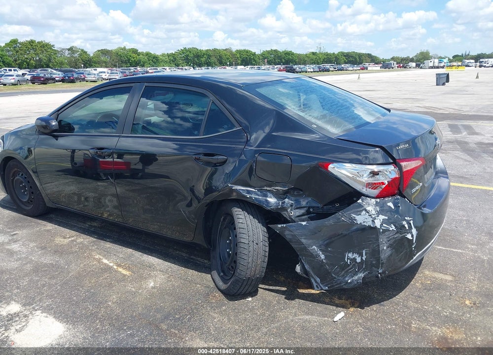 2018 TOYOTA COROLLA LE VIN: 5YFBURHE0JP823312