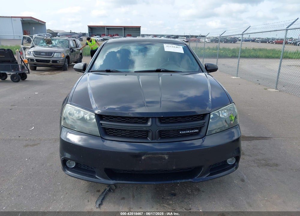 2011 DODGE AVENGER VIN: 1B3BD1FG9BN593775