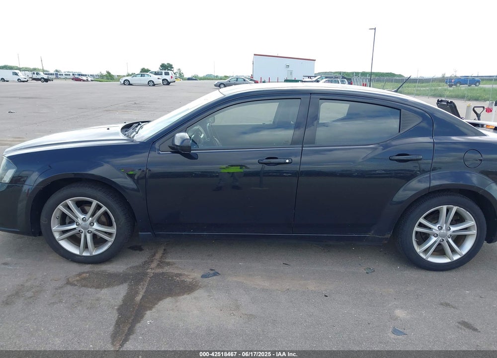 2011 DODGE AVENGER VIN: 1B3BD1FG9BN593775