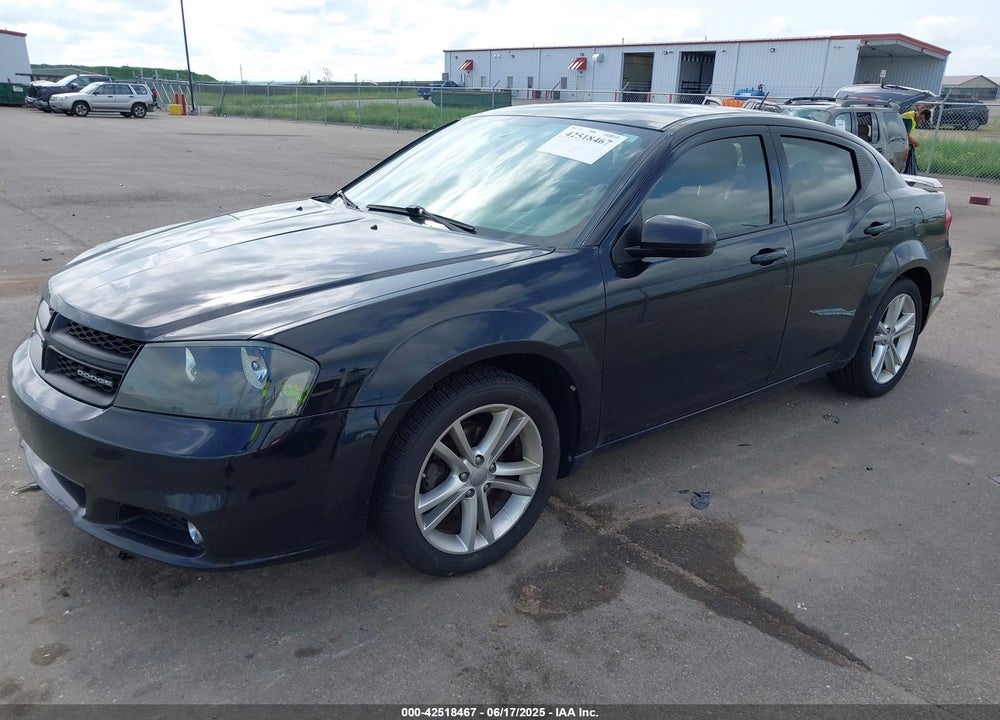 2011 DODGE AVENGER VIN: 1B3BD1FG9BN593775