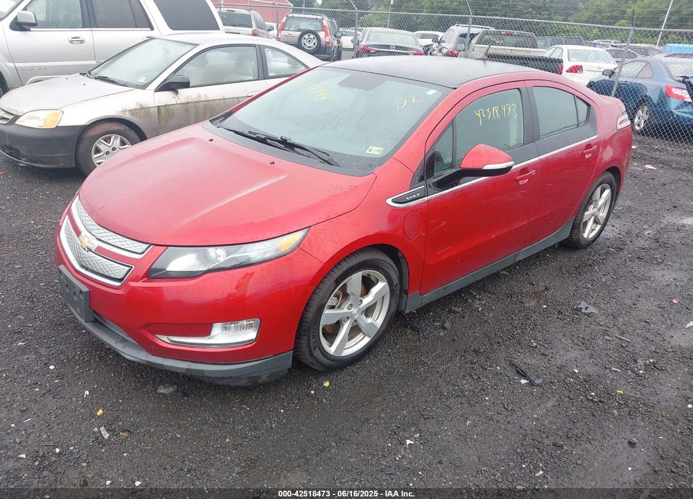 2012 CHEVROLET VOLT VIN: 1G1RD6E42CU117160