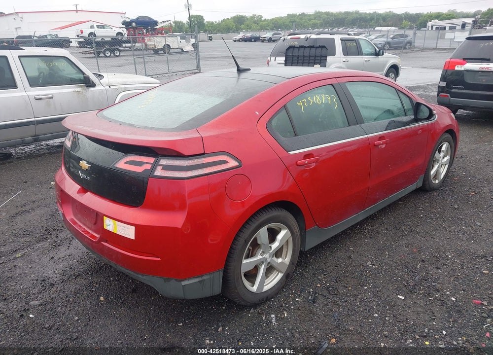 2012 CHEVROLET VOLT VIN: 1G1RD6E42CU117160