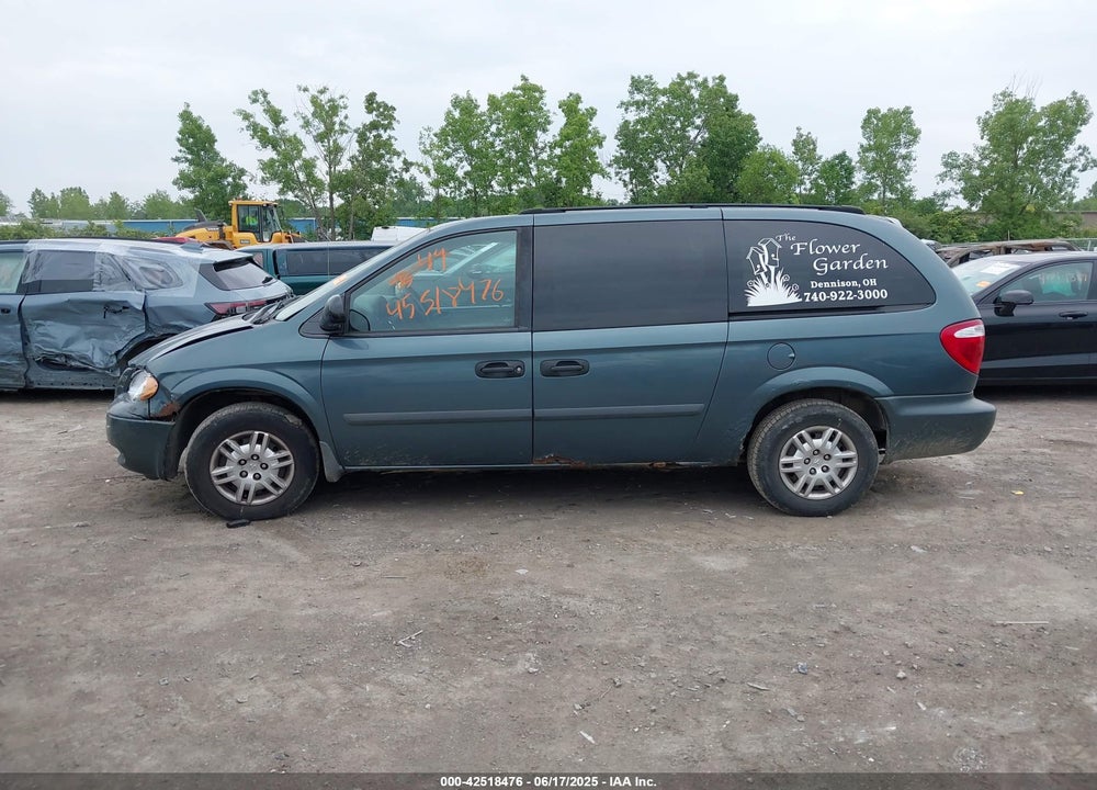 2005 DODGE GRAND CARAVAN SE VIN: 1D4GP24R05B397528