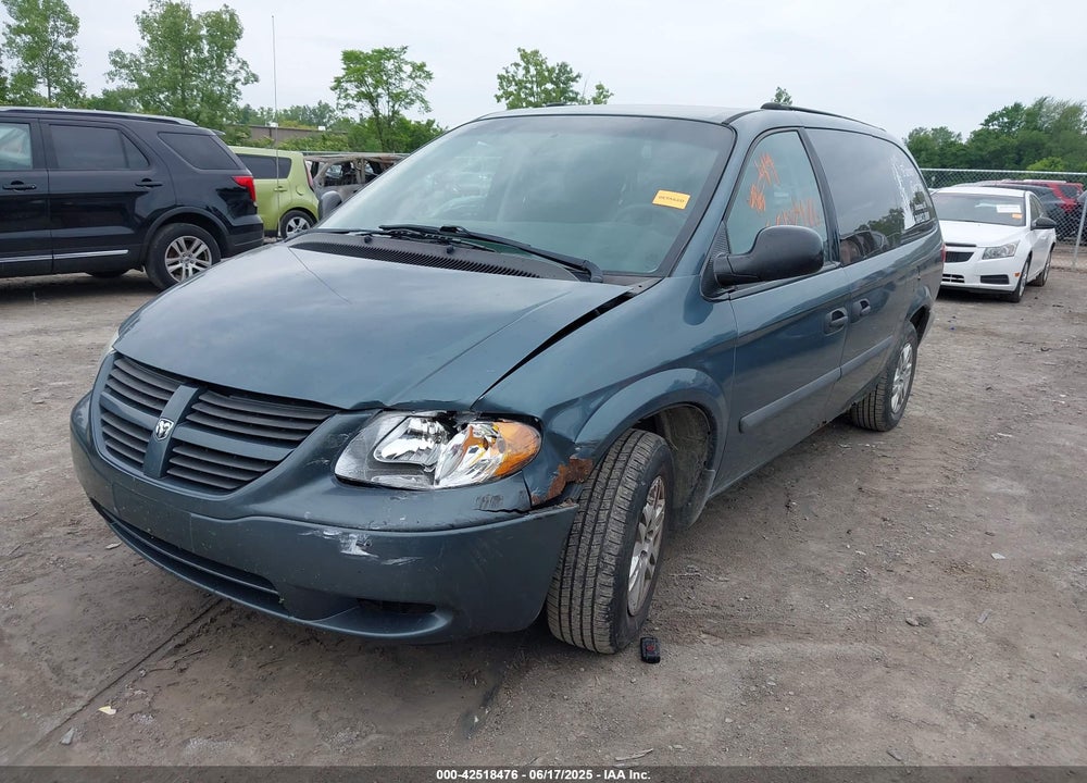 2005 DODGE GRAND CARAVAN SE VIN: 1D4GP24R05B397528