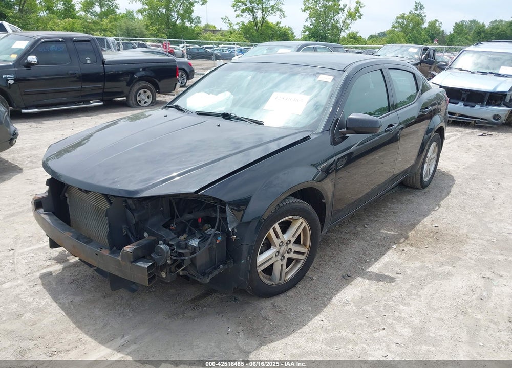 2012 DODGE AVENGER VIN: 1C3CDZCB2CN174893