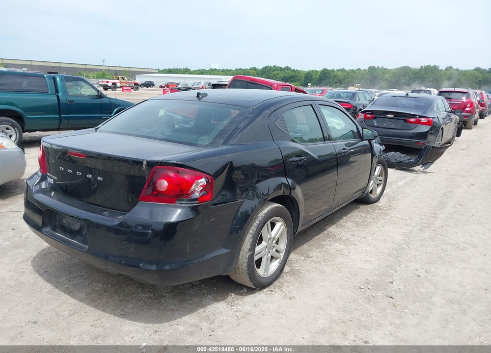 2012 DODGE AVENGER VIN: 1C3CDZCB2CN174893