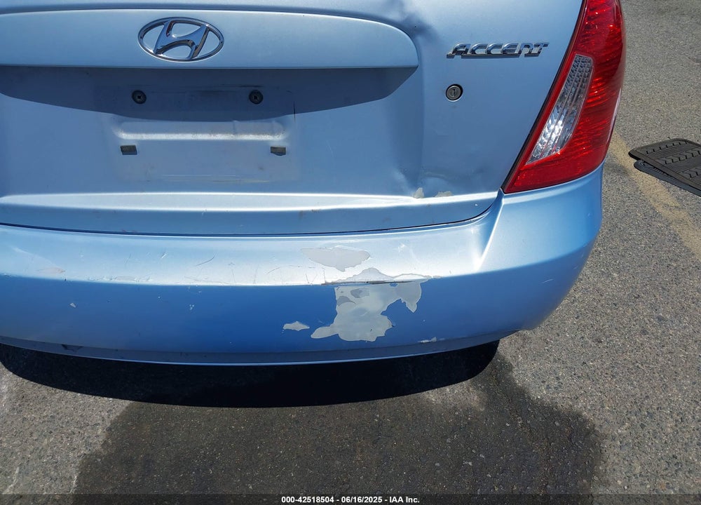 2011 HYUNDAI ACCENT GLS VIN: KMHCN4AC4BU616032