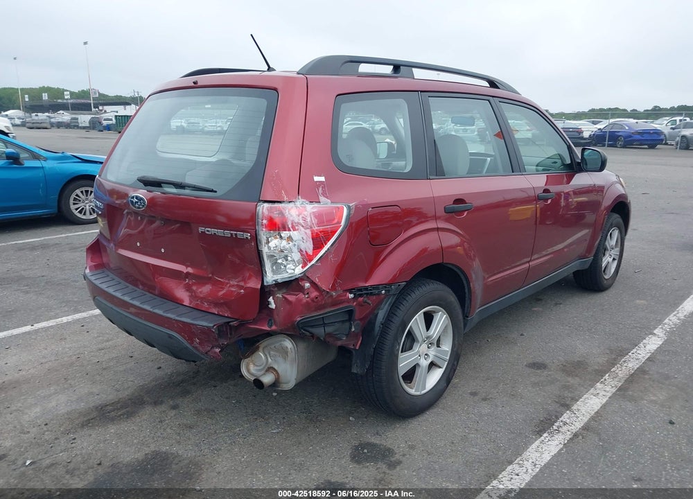 2010 SUBARU FORESTER 2.5X VIN: JF2SH6BCXAG764752