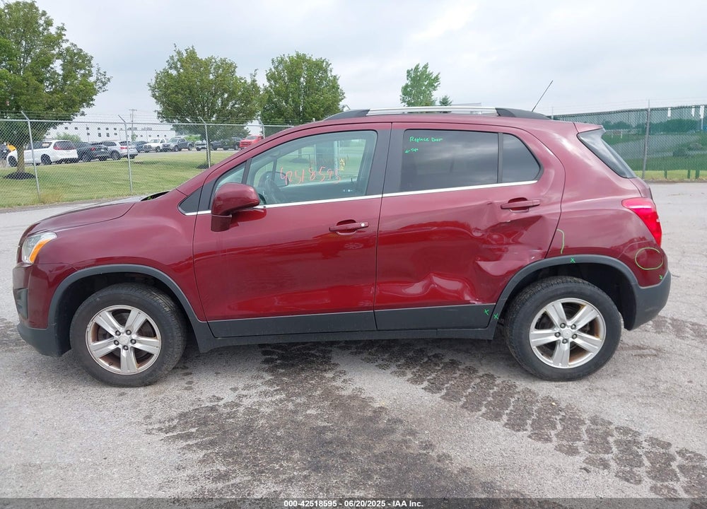 2016 CHEVROLET TRAX VIN: 3GNCJPSB4GL222580