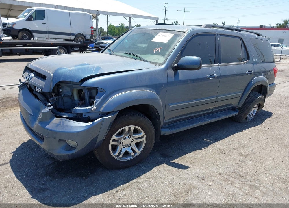 2007 TOYOTA SEQUOIA SR5 V8 VIN: 5TDZT34A57S284929