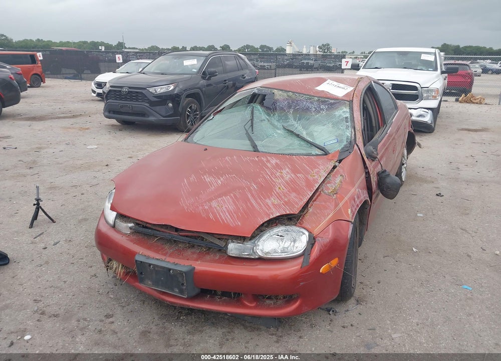 2000 PLYMOUTH NEON HIGHLINE VIN: 1P3ES46C4YD506895
