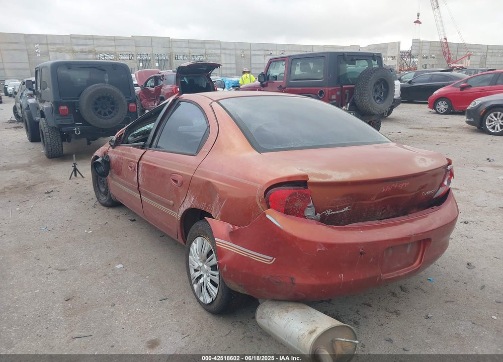 2000 PLYMOUTH NEON HIGHLINE VIN: 1P3ES46C4YD506895