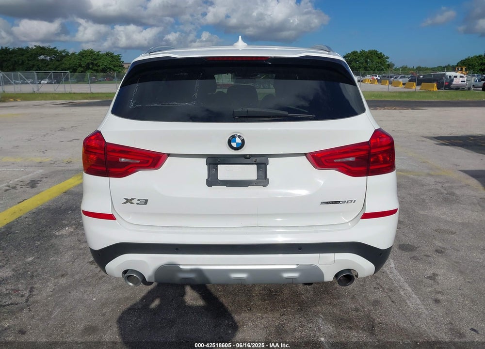 2019 BMW X3 VIN: 5UXTR7C53KLR51277
