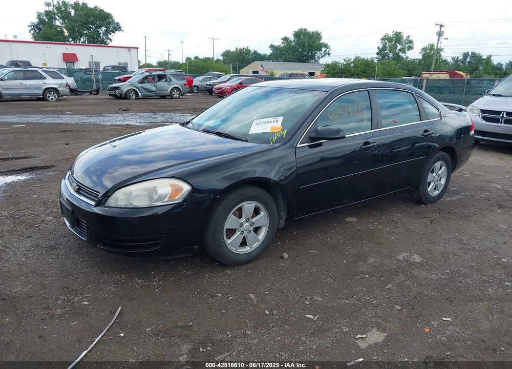 2008 CHEVROLET IMPALA VIN: 2G1WT58K481369215