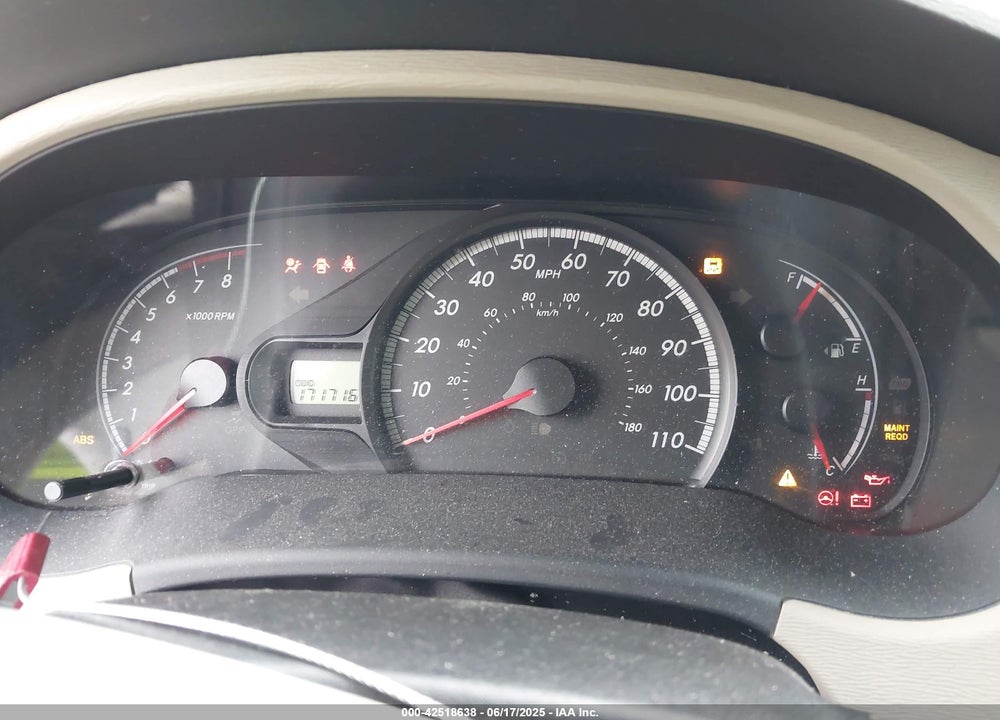 2012 TOYOTA SIENNA LE V6 8 PASSENGER VIN: 5TDKK3DC9CS176135
