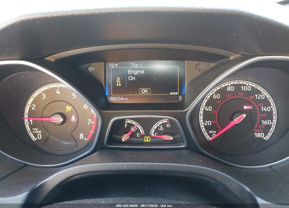2017 FORD FOCUS ST VIN: 1FADP3L95HL344108