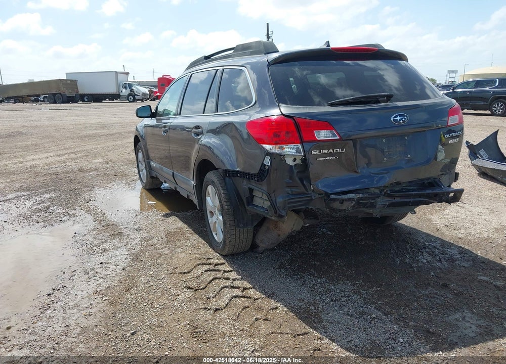 2011 SUBARU OUTBACK VIN: 4S4BRBJCXB3408408