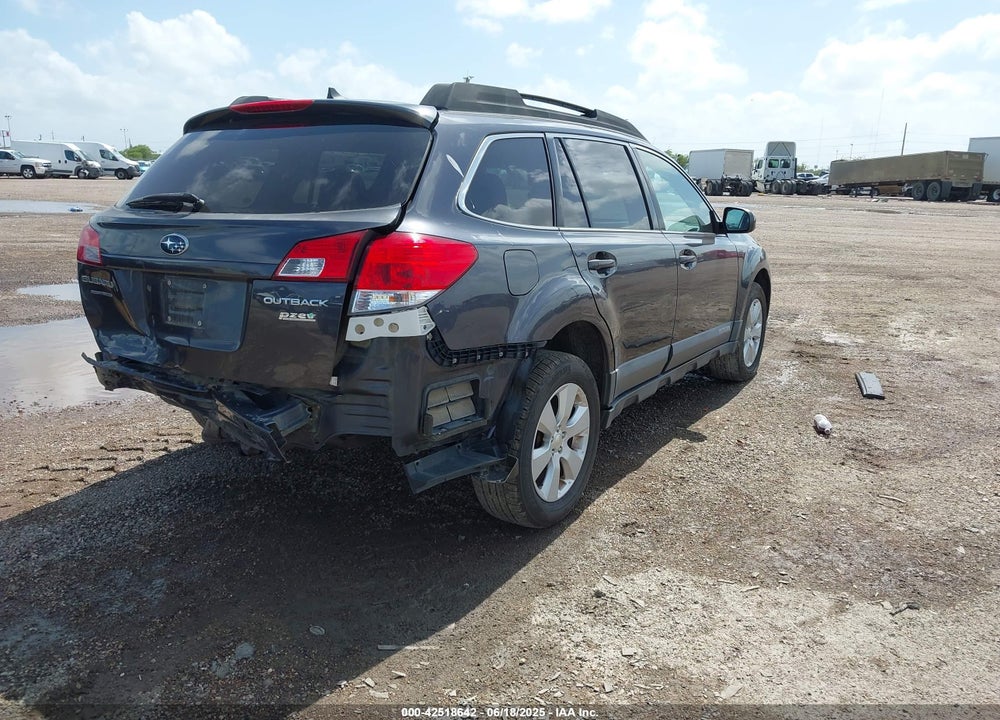 2011 SUBARU OUTBACK VIN: 4S4BRBJCXB3408408