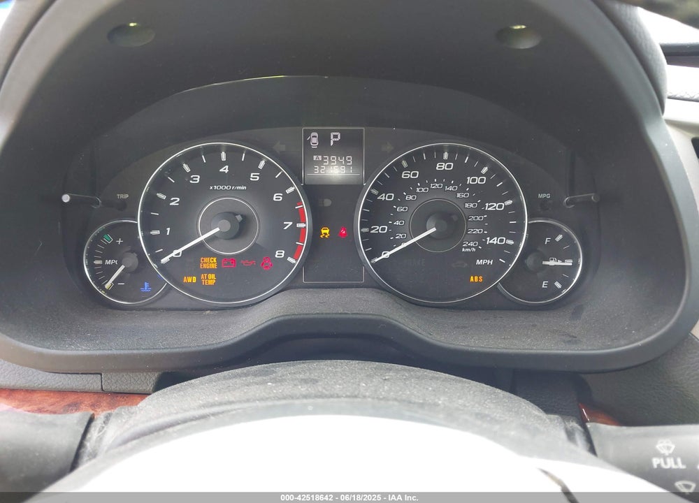 2011 SUBARU OUTBACK VIN: 4S4BRBJCXB3408408