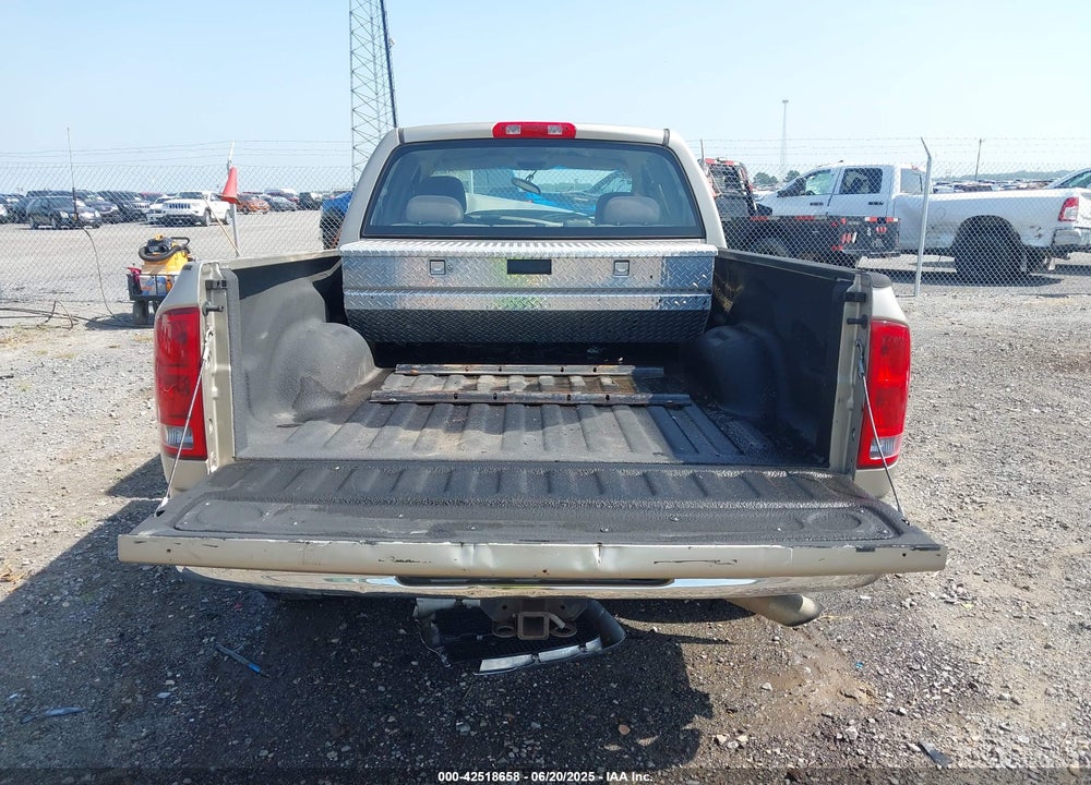 2004 DODGE RAM 2500 VIN: 3D7KA28C24G203317