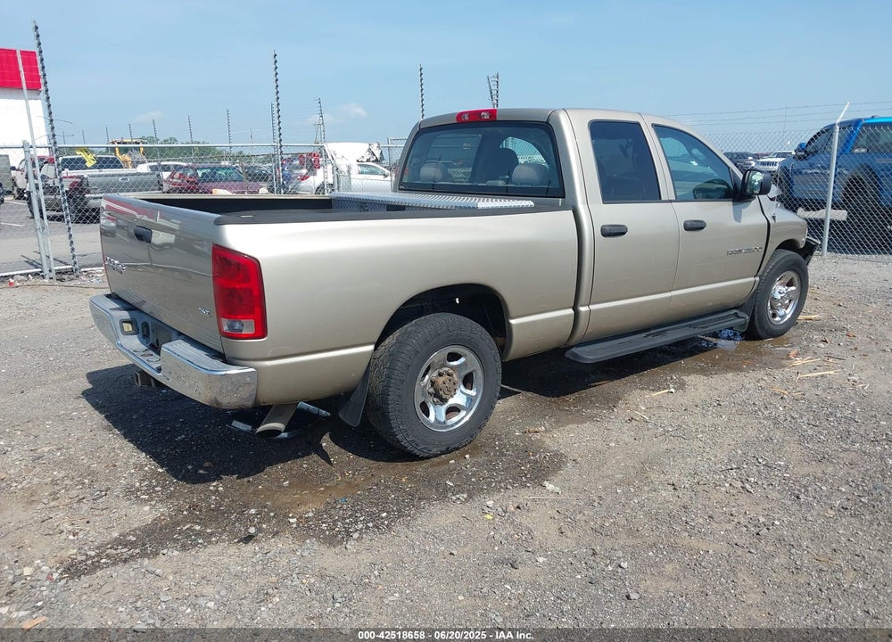 2004 DODGE RAM 2500 VIN: 3D7KA28C24G203317