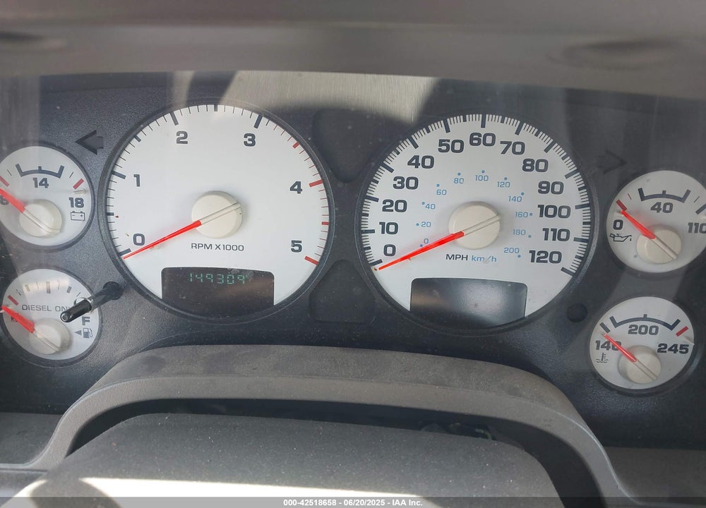 2004 DODGE RAM 2500 VIN: 3D7KA28C24G203317