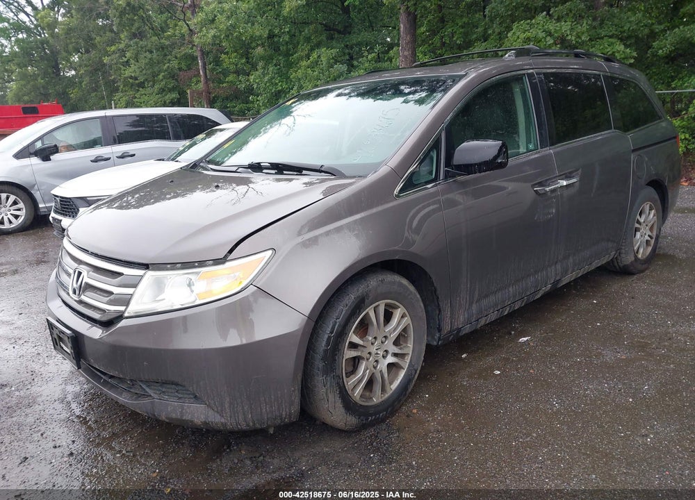 2011 HONDA ODYSSEY EX-L VIN: 5FNRL5H66BB078100