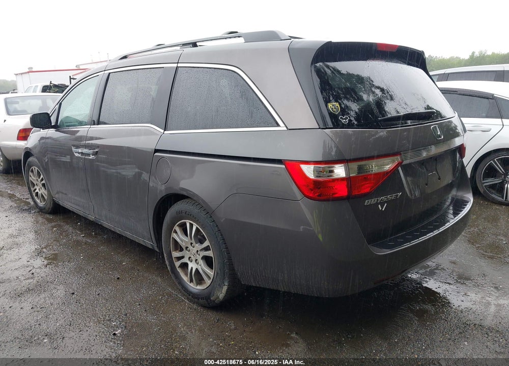 2011 HONDA ODYSSEY EX-L VIN: 5FNRL5H66BB078100