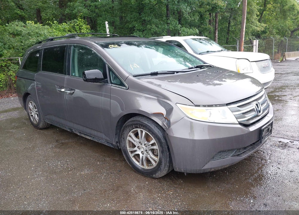 2011 HONDA ODYSSEY EX-L VIN: 5FNRL5H66BB078100