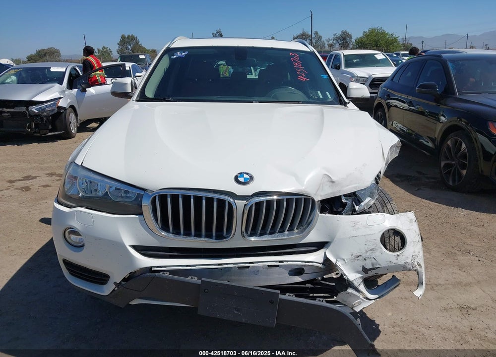 2015 BMW X3 VIN: 5UXWX9C55F0D48193