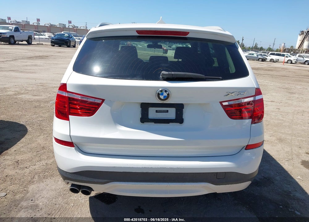 2015 BMW X3 VIN: 5UXWX9C55F0D48193