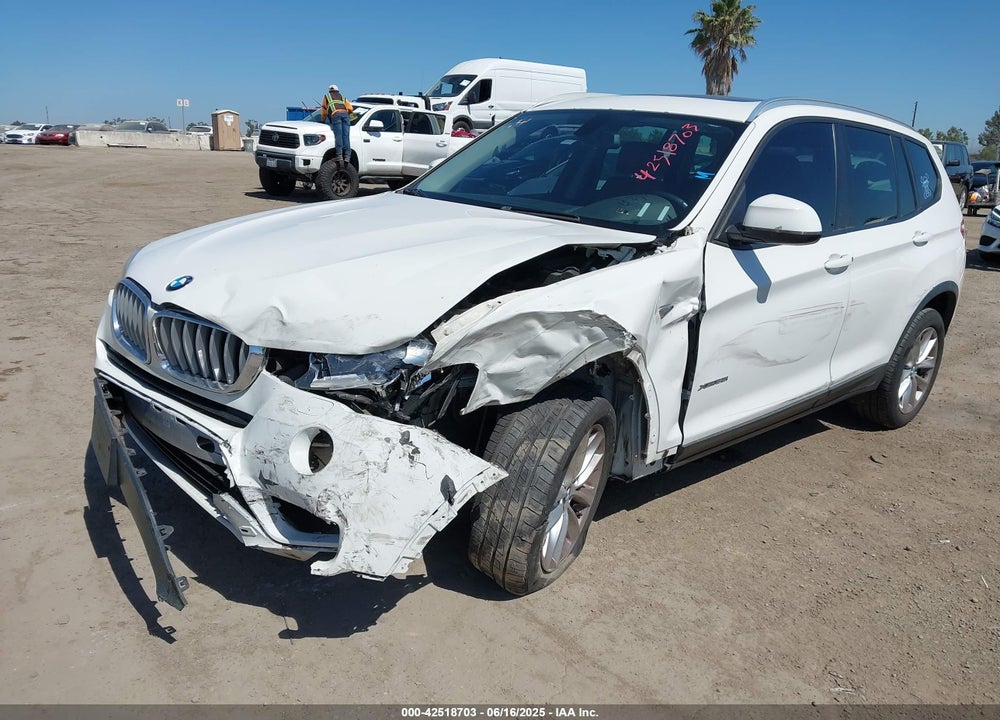 2015 BMW X3 VIN: 5UXWX9C55F0D48193