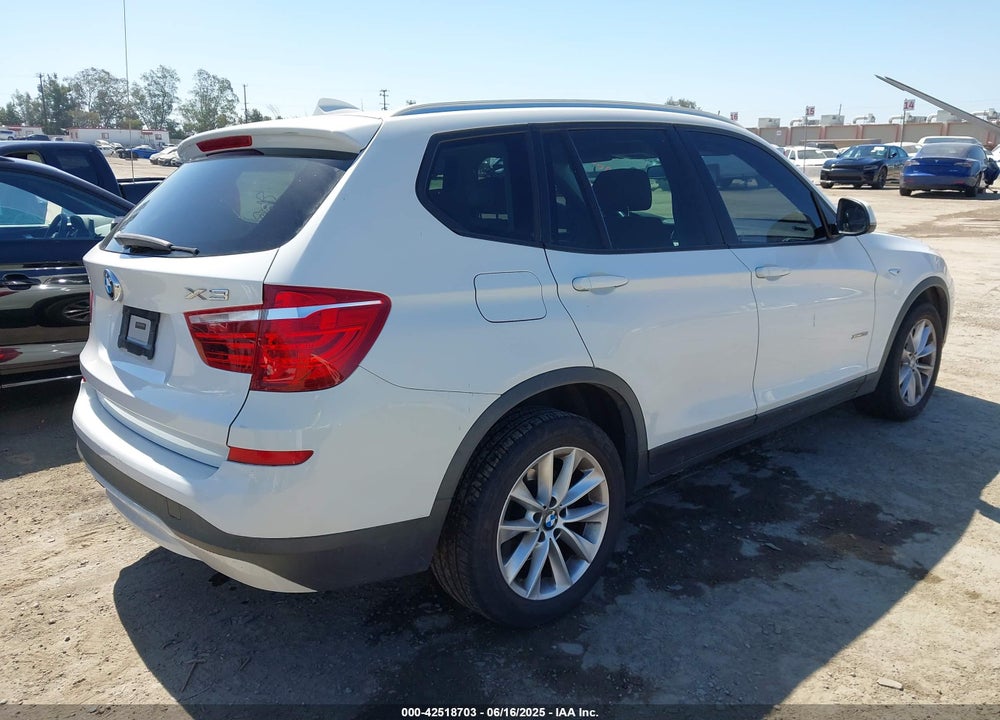 2015 BMW X3 VIN: 5UXWX9C55F0D48193