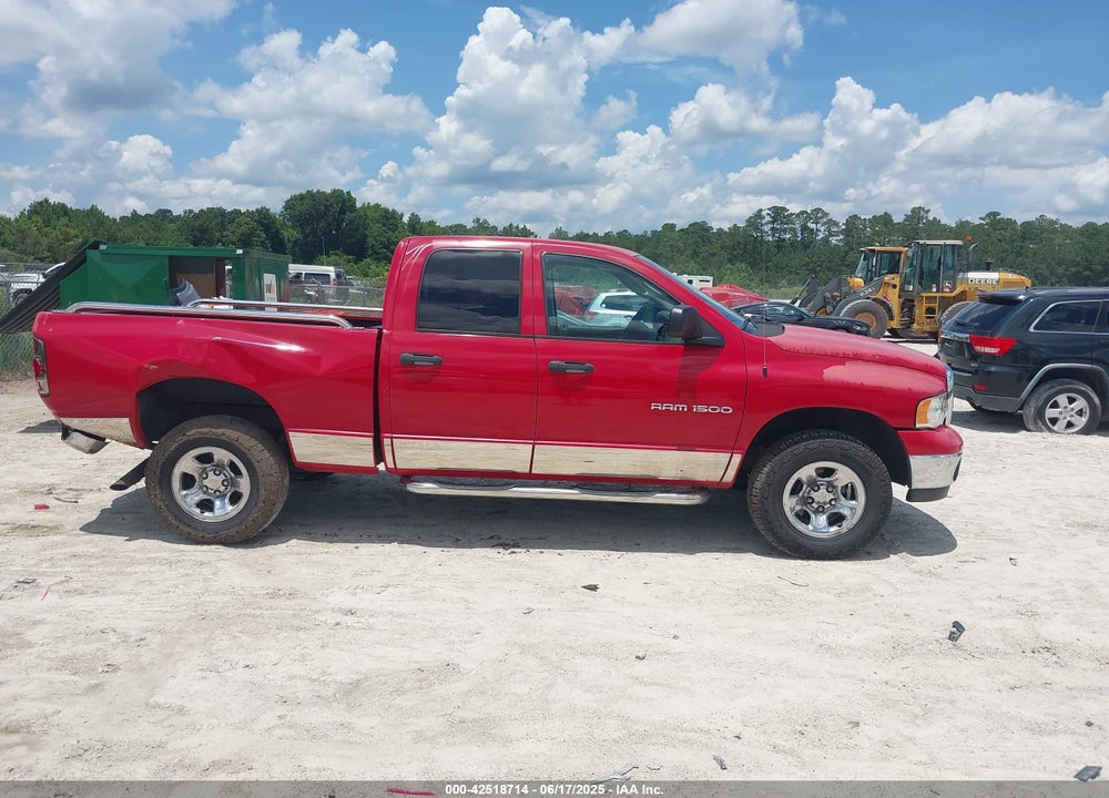 2005 DODGE RAM 1500 SLT/LARAMIE VIN: 1D7HU18NX5S169280