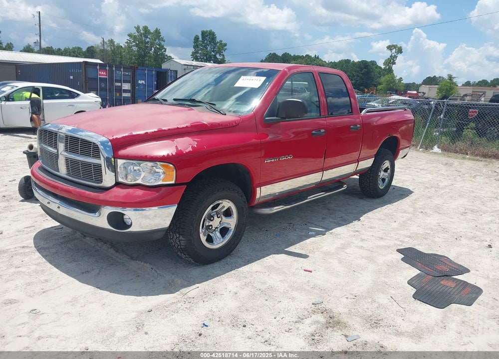 2005 DODGE RAM 1500 SLT/LARAMIE VIN: 1D7HU18NX5S169280